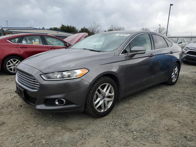 3FA6P0HD1ER322219 - 2014 FORD FUSION SE GRAY photo 1