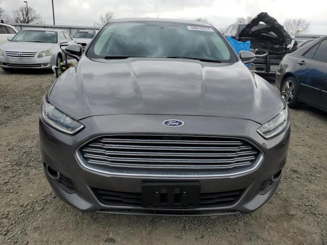 3FA6P0HD1ER322219 - 2014 FORD FUSION SE GRAY photo 5