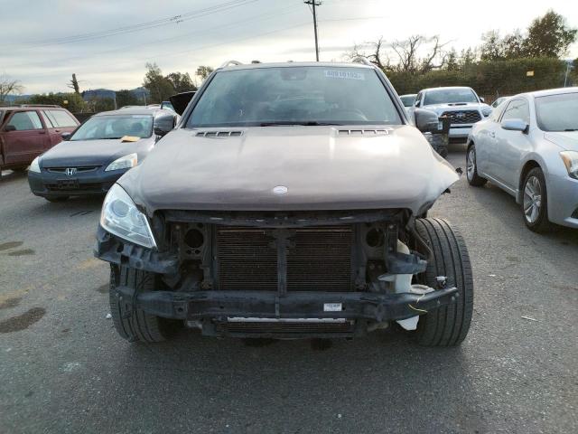 4JGDA5HB3DA109064 - 2013 MERCEDES-BENZ ML 350 4MATIC BROWN photo 5