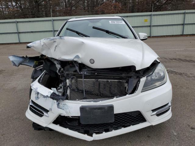 WDDGF8AB2DR296948 - 2013 MERCEDES-BENZ C 300 4MATIC WHITE photo 5