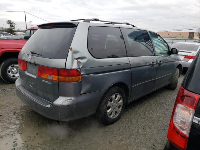 5FNRL18692B036254 - 2002 HONDA ODYSSEY EX GRAY photo 3