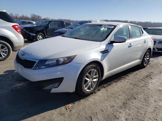 5XXGM4A76DG181261 - 2013 KIA OPTIMA LX WHITE photo 1