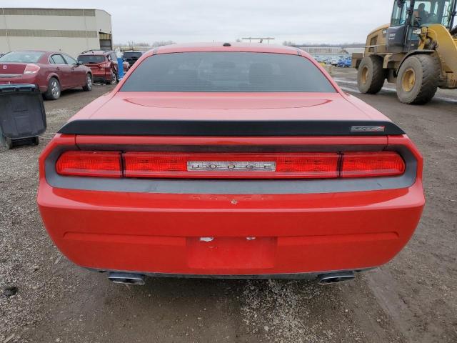 2B3LJ74W99H550843 - 2009 DODGE CHALLENGER SRT-8 RED photo 6