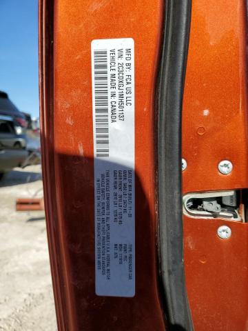 2C3CDXGJ1MH501137 - 2021 DODGE CHARGER SCAT PACK ORANGE photo 12