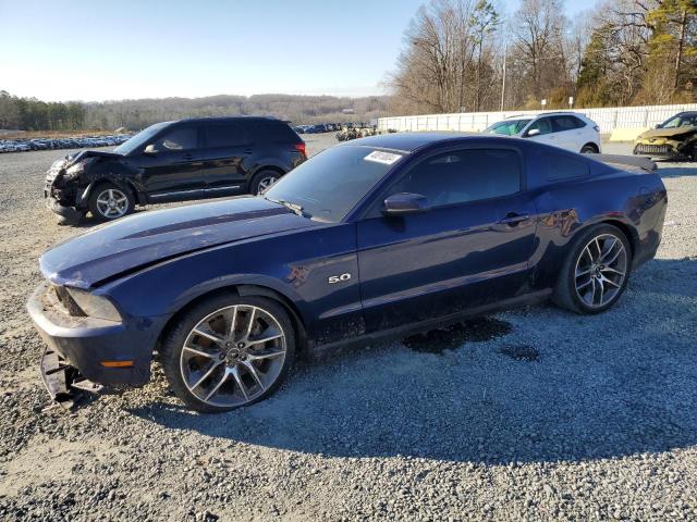 1ZVBP8CF9B5159993 - 2011 FORD MUSTANG GT BLUE photo 1