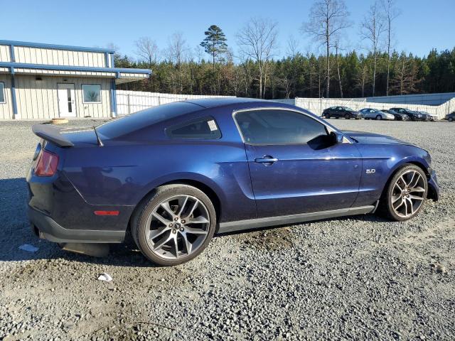 1ZVBP8CF9B5159993 - 2011 FORD MUSTANG GT BLUE photo 3