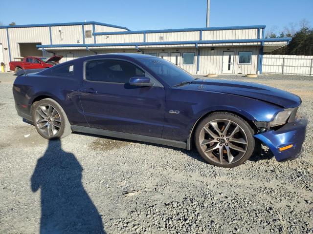 1ZVBP8CF9B5159993 - 2011 FORD MUSTANG GT BLUE photo 4