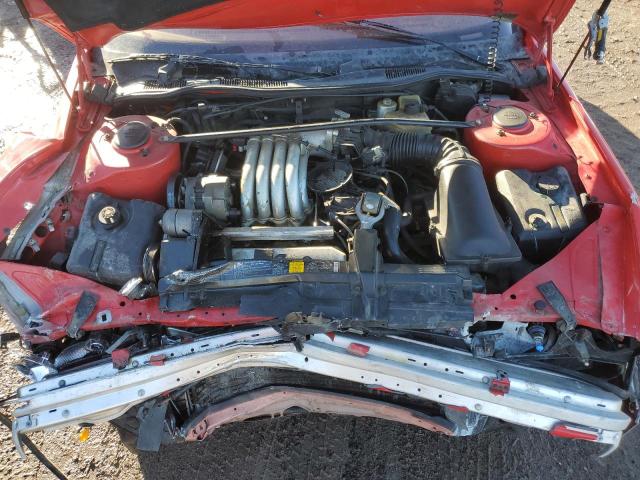 1G6VR3185KU101292 - 1989 CADILLAC ALLANTE RED photo 11