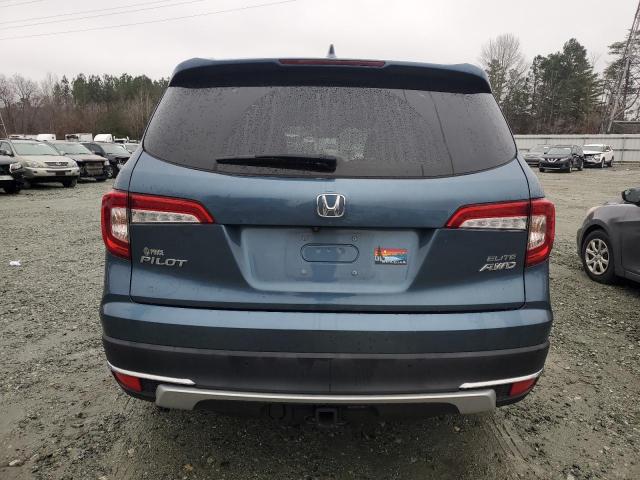 5FNYF6H01LB026900 - 2020 HONDA PILOT ELITE BLUE photo 6