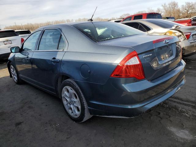 3FAHP0HA0BR322903 - 2011 FORD FUSION SE TEAL photo 2