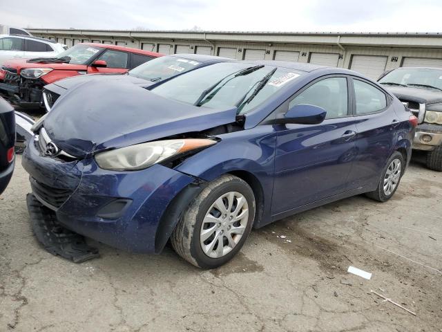 5NPDH4AE8DH159398 - 2013 HYUNDAI ELANTRA GLS BLUE photo 1