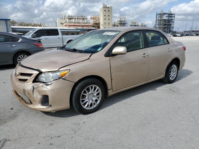 JTDBU4EEXB9132402 - 2011 TOYOTA COROLLA BASE GOLD photo 1