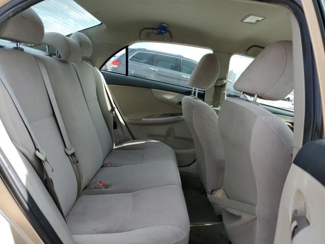 JTDBU4EEXB9132402 - 2011 TOYOTA COROLLA BASE GOLD photo 10