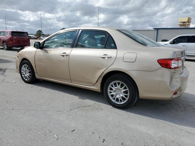 JTDBU4EEXB9132402 - 2011 TOYOTA COROLLA BASE GOLD photo 2
