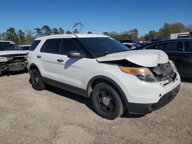 1FM5K8AR5FGB51732 - 2015 FORD EXPLORER POLICE INTERCEPTOR WHITE photo 4