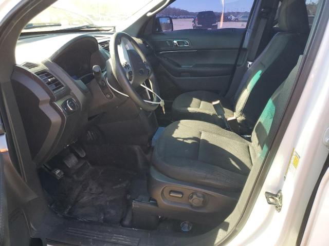 1FM5K8AR5FGB51732 - 2015 FORD EXPLORER POLICE INTERCEPTOR თეთრი ფოტო 7