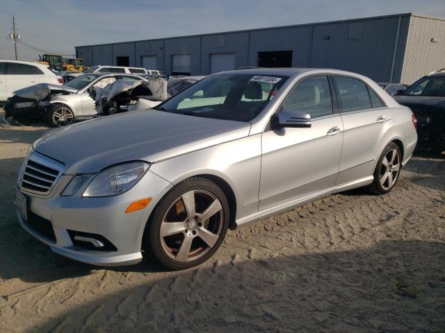 WDDHF8HB0BA464236 - 2011 MERCEDES-BENZ E 350 4MATIC SILVER photo 1