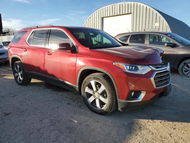 1GNEVHKW0LJ241375 - 2020 CHEVROLET TRAVERSE LT RED photo 4