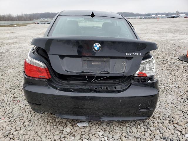 WBANV1C54AC157676 - 2010 BMW 528 XI BLACK photo 6