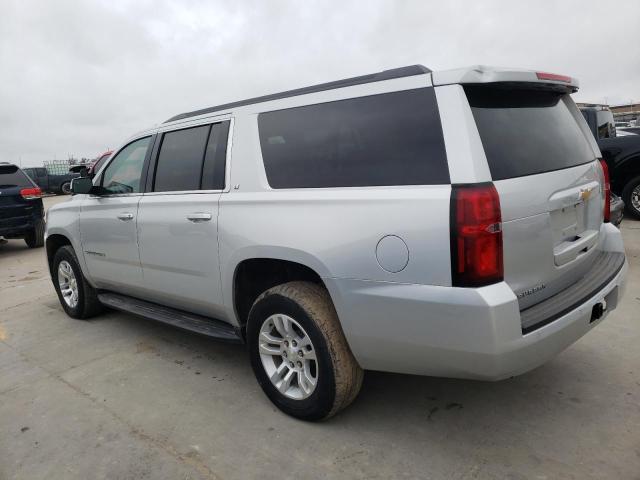 1GNSCHKC3JR389677 - 2018 CHEVROLET SUBURBAN C1500 LT SILVER photo 2