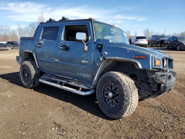 5GRGN22U65H112918 - 2005 HUMMER H2 SUT BLUE photo 4