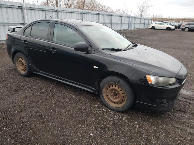 JA3AU86U98U603677 - 2008 MITSUBISHI LANCER GTS BLACK photo 4