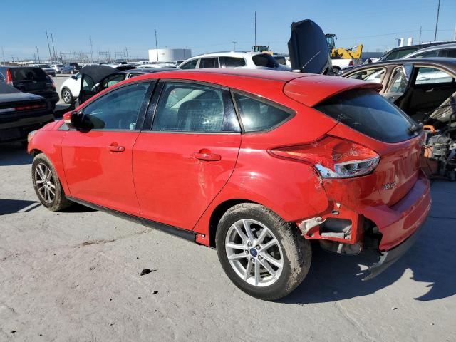 1FADP3K26GL204233 - 2016 FORD FOCUS SE RED photo 2