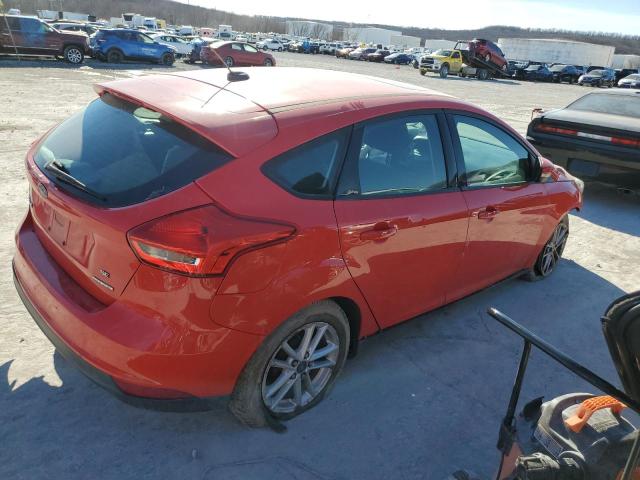 1FADP3K26GL204233 - 2016 FORD FOCUS SE RED photo 3