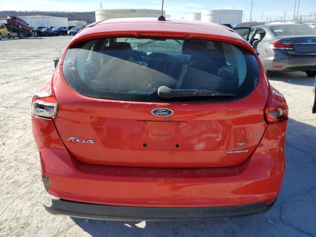 1FADP3K26GL204233 - 2016 FORD FOCUS SE RED photo 6