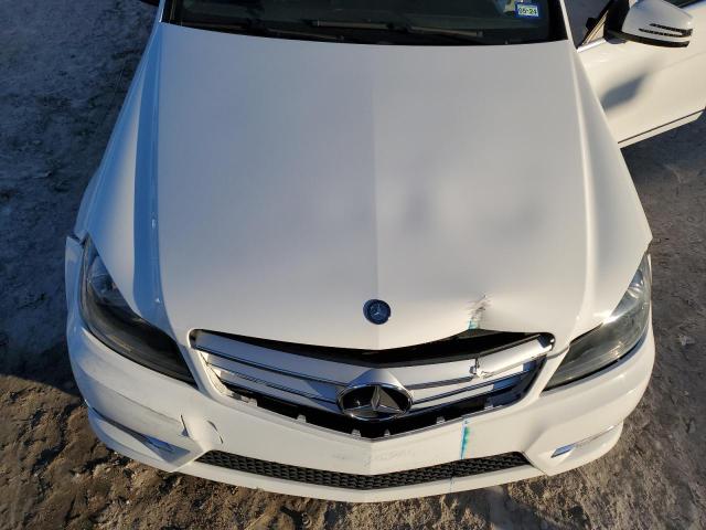 WDDGF4HB7DR294899 - 2013 MERCEDES-BENZ C 250 WHITE photo 11