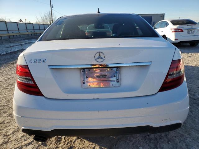 WDDGF4HB7DR294899 - 2013 MERCEDES-BENZ C 250 WHITE photo 6