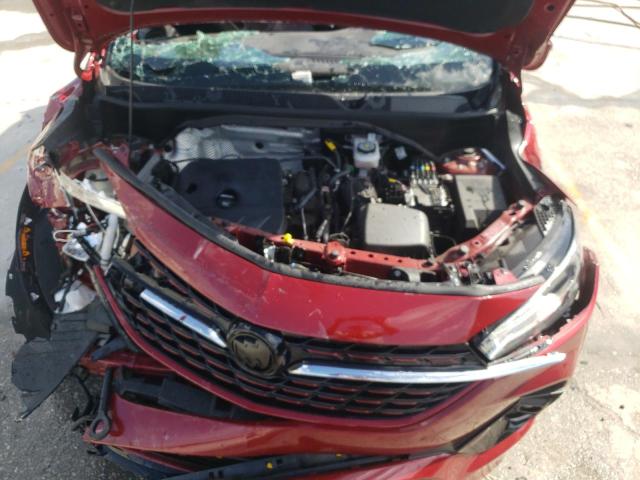 KL4MMDSL7MB076484 - 2021 BUICK ENCORE GX SELECT RED photo 7