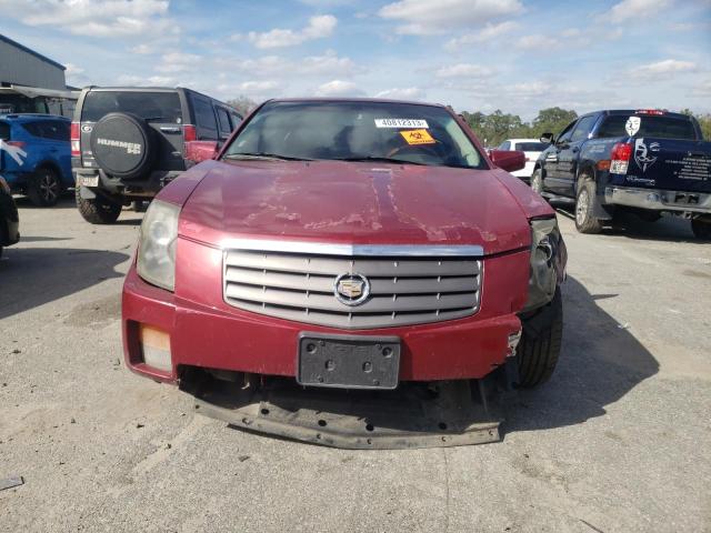 1G6DP567150101766 - 2005 CADILLAC CTS HI FEATURE V6 MAROON photo 5