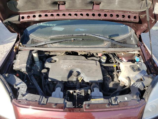 1GNDV33177D164302 - 2007 CHEVROLET UPLANDER LT მუქწითელი ფოტო 12