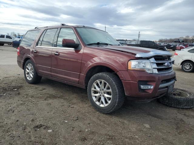 1FMJU2AT7FEF46119 - 2015 FORD EXPEDITION LIMITED MAROON photo 4