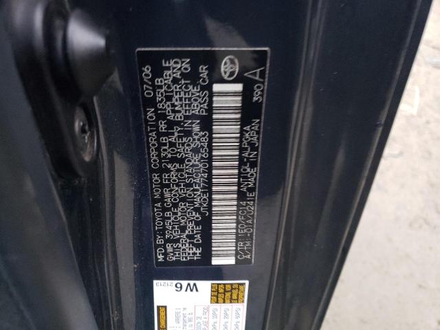 JTKDE177470165483 - 2007 TOYOTA SCION TC 灰色 照片 12