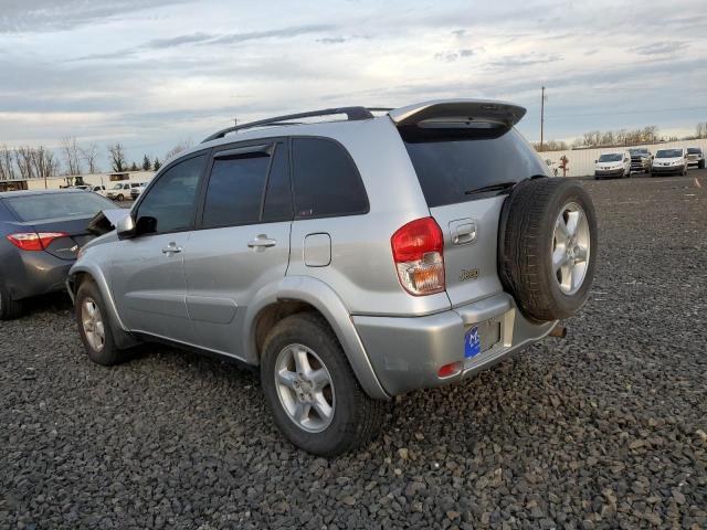 JTEHH20V420139033 - 2002 TOYOTA RAV4 SILVER photo 2