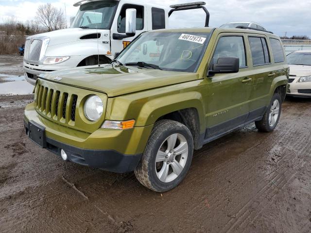 1C4NJRFB5CD604513 - 2012 JEEP PATRIOT LATITUDE GREEN photo 1