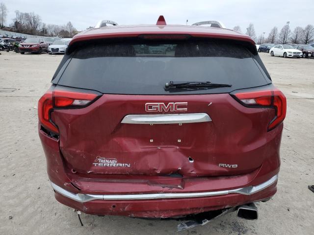 3GKALXEX0JL208057 - 2018 GMC TERRAIN DENALI RED photo 6