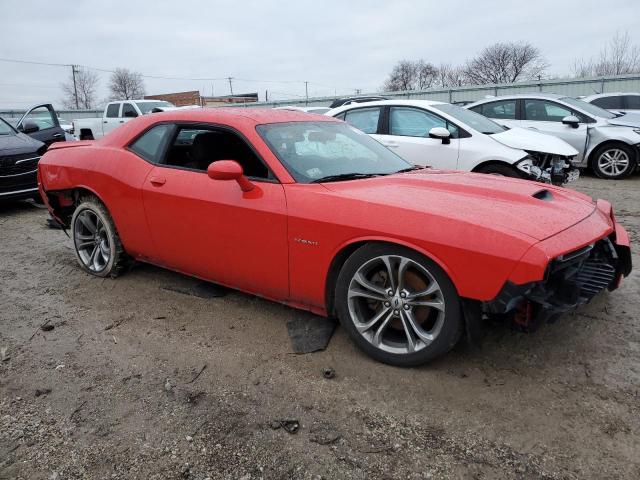 2C3CDZBT7MH563811 - 2021 DODGE CHALLENGER R/T RED photo 4