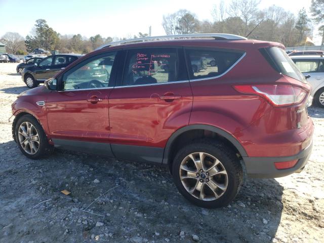 1FMCU0J97EUE54983 - 2014 FORD ESCAPE TITANIUM RED photo 2