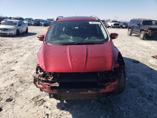 1FMCU0J97EUE54983 - 2014 FORD ESCAPE TITANIUM RED photo 5