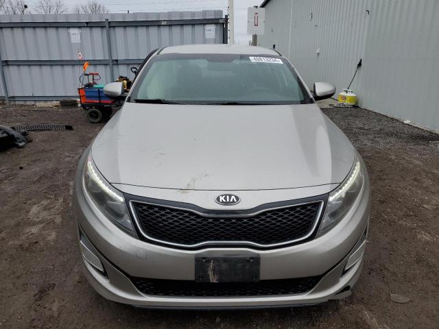 KNAGN4A73E5501510 - 2014 KIA OPTIMA EX SILVER photo 5