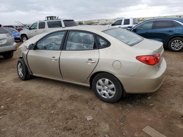 KMHDU46DX7U235818 - 2007 HYUNDAI ELANTRA GLS GOLD photo 2