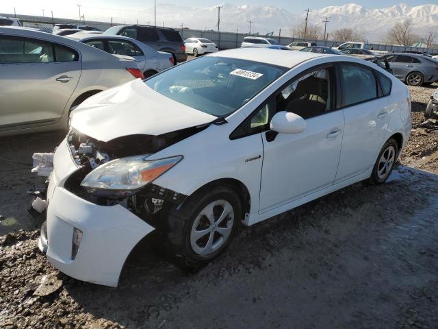 JTDKN3DU8D5616367 - 2013 TOYOTA PRIUS WHITE photo 1