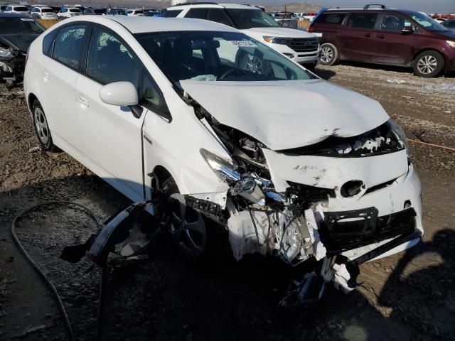 JTDKN3DU8D5616367 - 2013 TOYOTA PRIUS WHITE photo 4