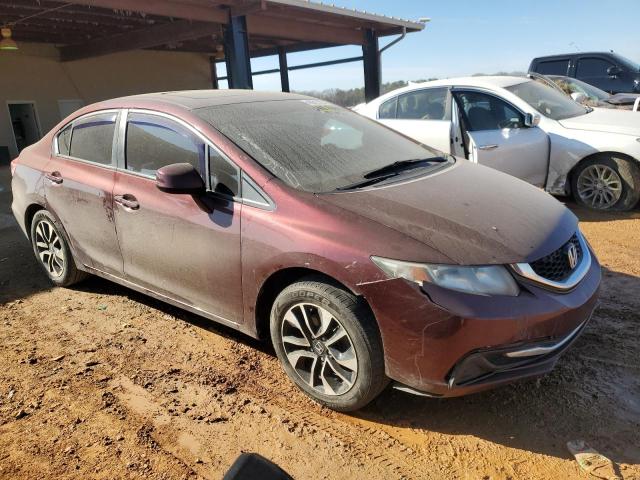 19XFB2F89DE037817 - 2013 HONDA CIVIC EX MAROON photo 4