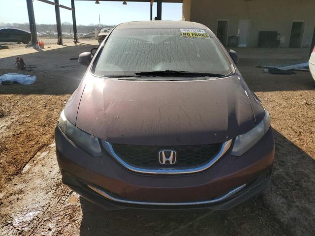 19XFB2F89DE037817 - 2013 HONDA CIVIC EX MAROON photo 5