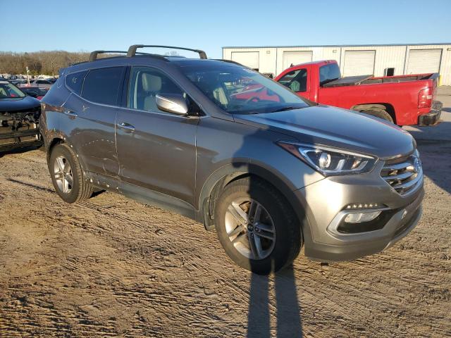 5XYZU3LB6HG427635 - 2017 HYUNDAI SANTA FE S GRAY photo 4