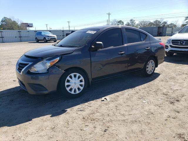 3N1CN7AP0FL959562 - 2015 NISSAN VERSA S GRAY photo 1